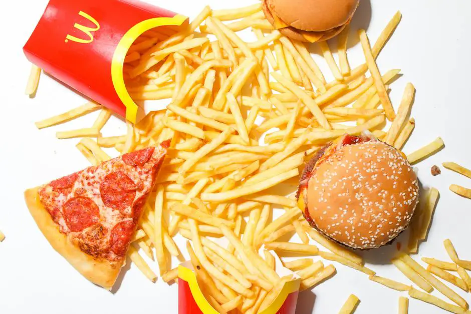 A mouth-watering image of the Christmas Big and Cheesy Burger at McDonald's UK.