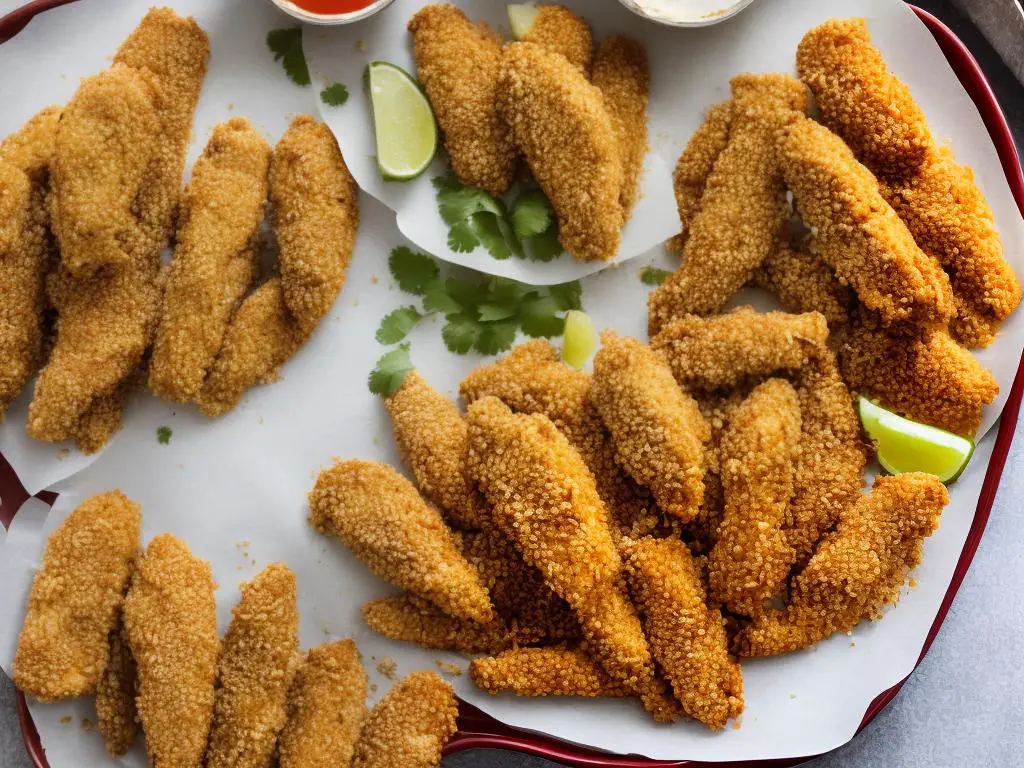 Picture of McDonald's Indonesian Chicken Fingers on a tray