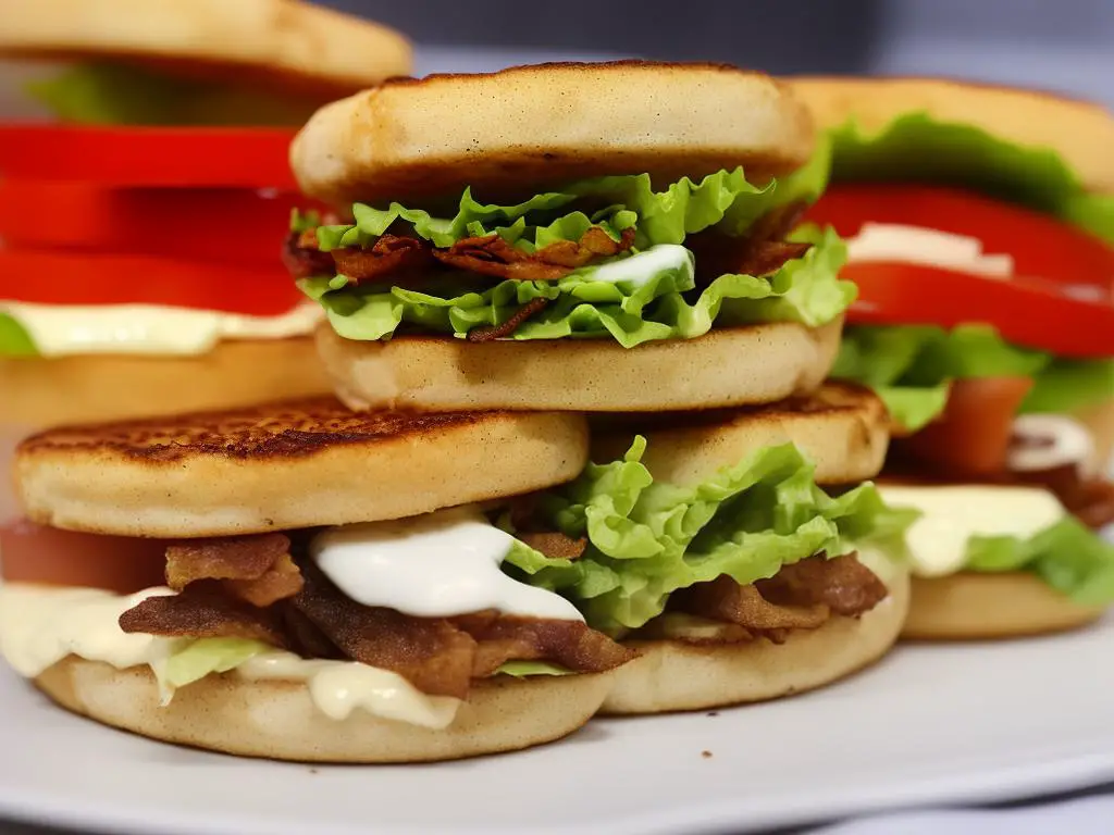 Image of McDonald's BLT Egg McMuffin Sandwich