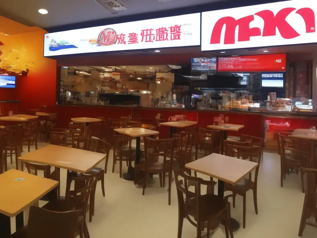 McWings in a Hong Kong McDonald's restaurant