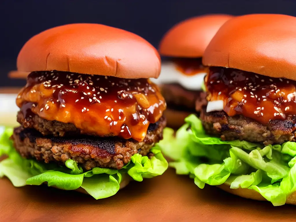 A juicy pork patty glazed in rich teriyaki sauce with lettuce and mayonnaise, all sandwiched between soft and fluffy buns. The ultimate Japan McDonald's Teriyaki Burger.
